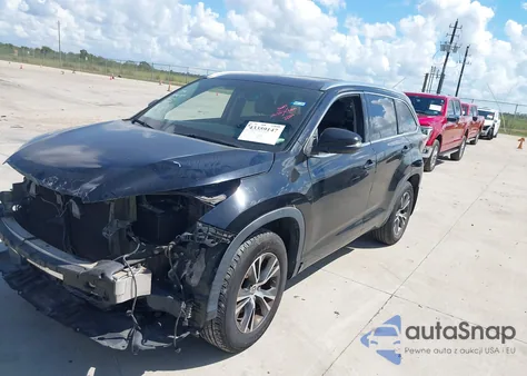 2016 Toyota Highlander Xle V6 из США, поврежденный, VIN 5TDKKRFHXGS146630